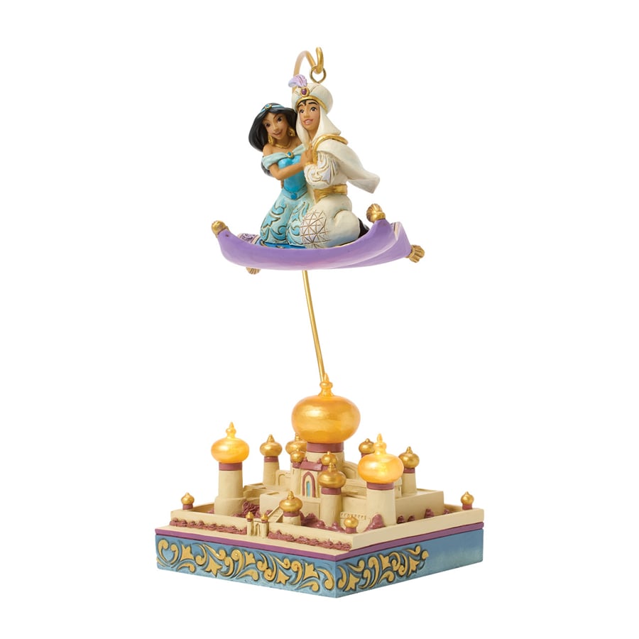 Aladdin & Jasmine Over Agrabah Lisanslı Figür Biblo Enesco Orijinal Lisanslı Koleksiyon Ürünü