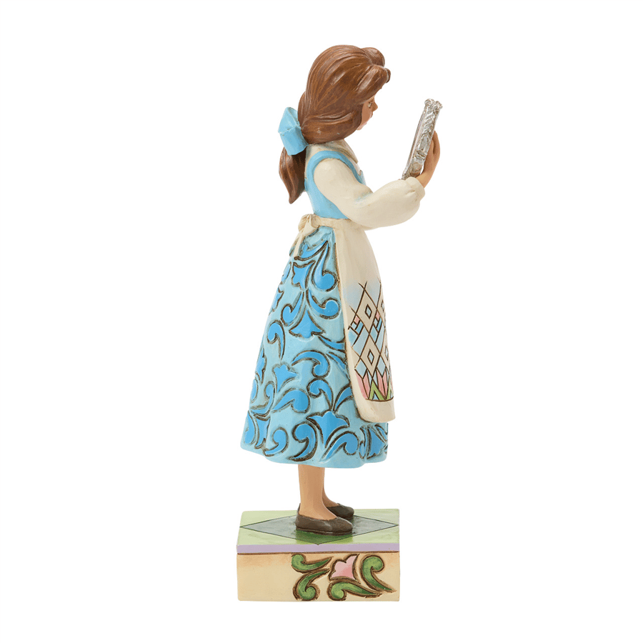 Belle With Mirror Lisanslı Figür Biblo Enesco Orijinal Lisanslı Koleksiyon Ürünü