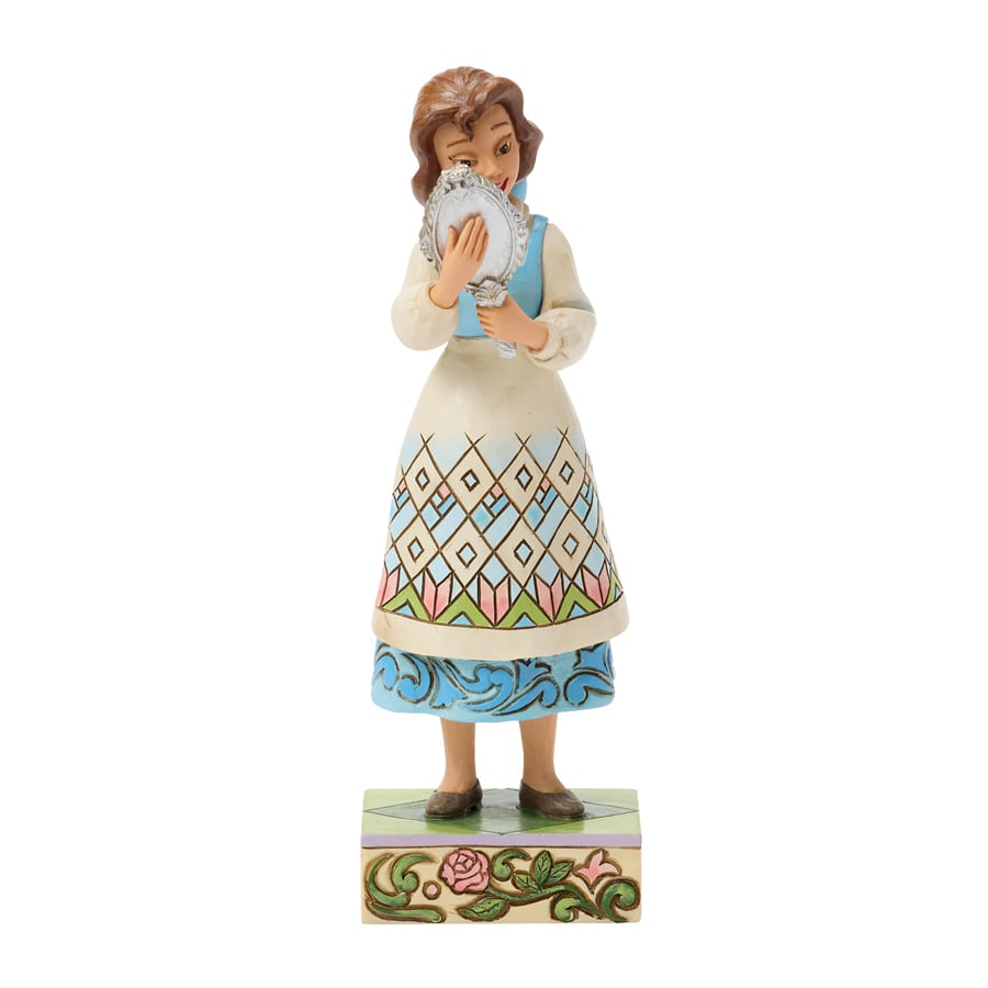 Belle With Mirror Lisanslı Figür Biblo Enesco Orijinal Lisanslı Koleksiyon Ürünü