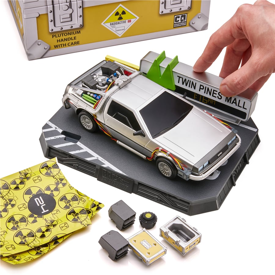 BTTF Countdown Character Delorean - Part 1 Twin Pines Numskull Orijinal Lisanslı Koleksiyon Ürünü