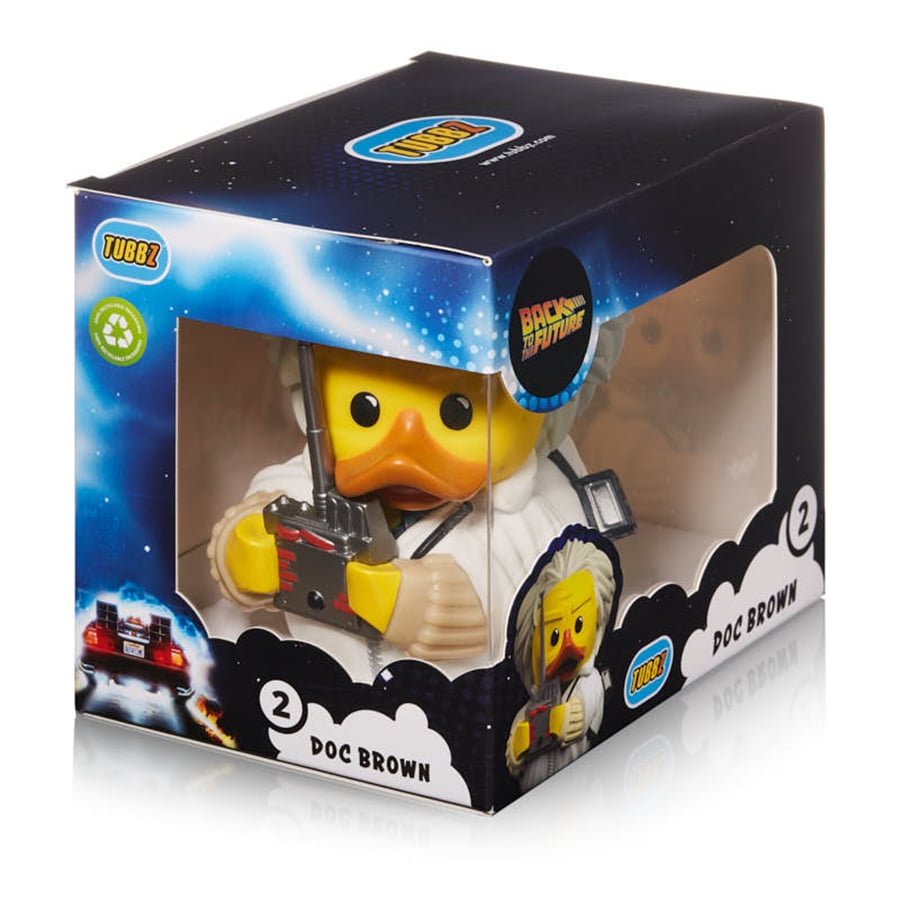 BTTF Tubbz BOXED Doc Brown  Tubbz Orijinal Lisanslı Koleksiyon Ürünü