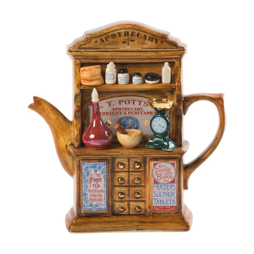 Ceramic Inspirations Apothecary Büyük Seramik Teapot
