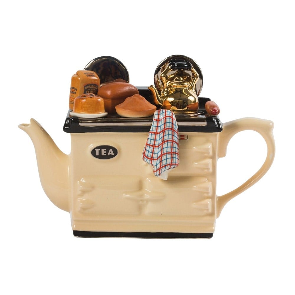 Ceramic Inspirations Baking Day Aga Style Büyük Seramik Teapot