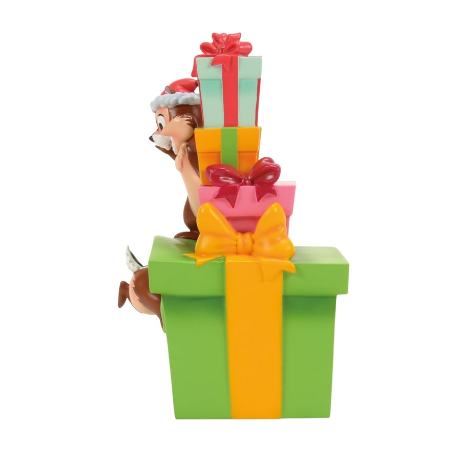 Chip & Dale Christmas Presents Lisanslı Figür Biblo Enesco Orijinal Lisanslı Koleksiyon Ürünü