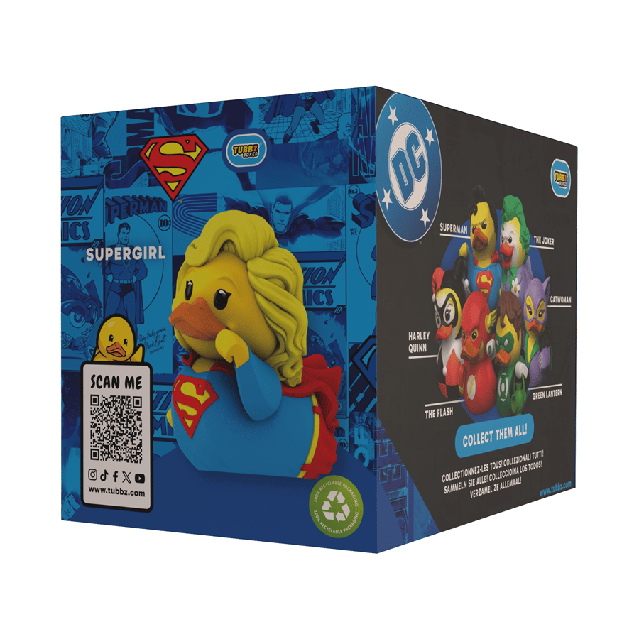 DC Comics Tubbz BOXED Supergirl Tubbz Orijinal Lisanslı Koleksiyon Ürünü