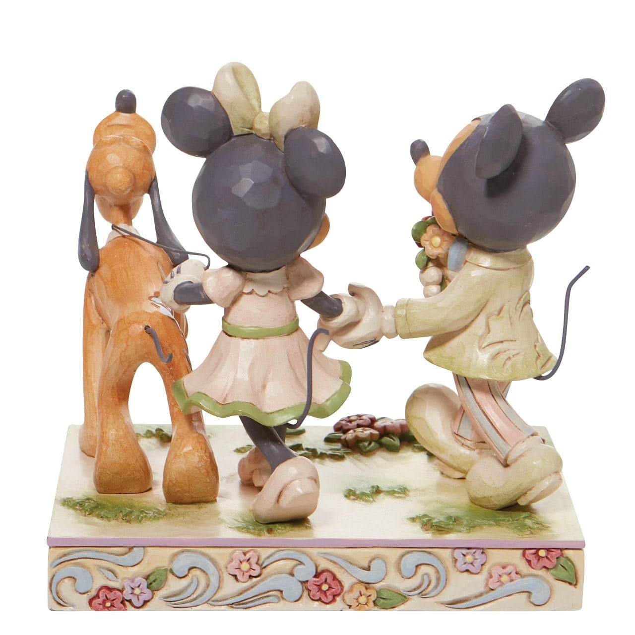 Disney Bahar Mickey Minnie Pluto Dekoratif Figür Biblo