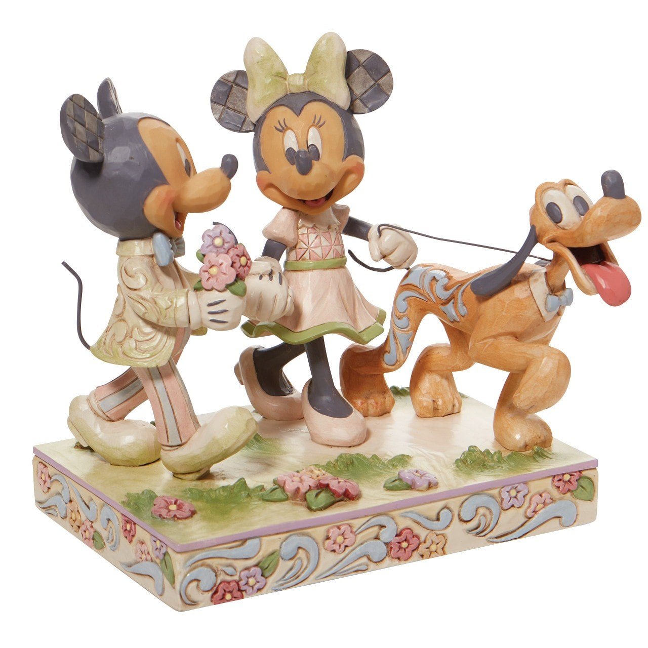 Disney Bahar Mickey Minnie Pluto Dekoratif Figür Biblo
