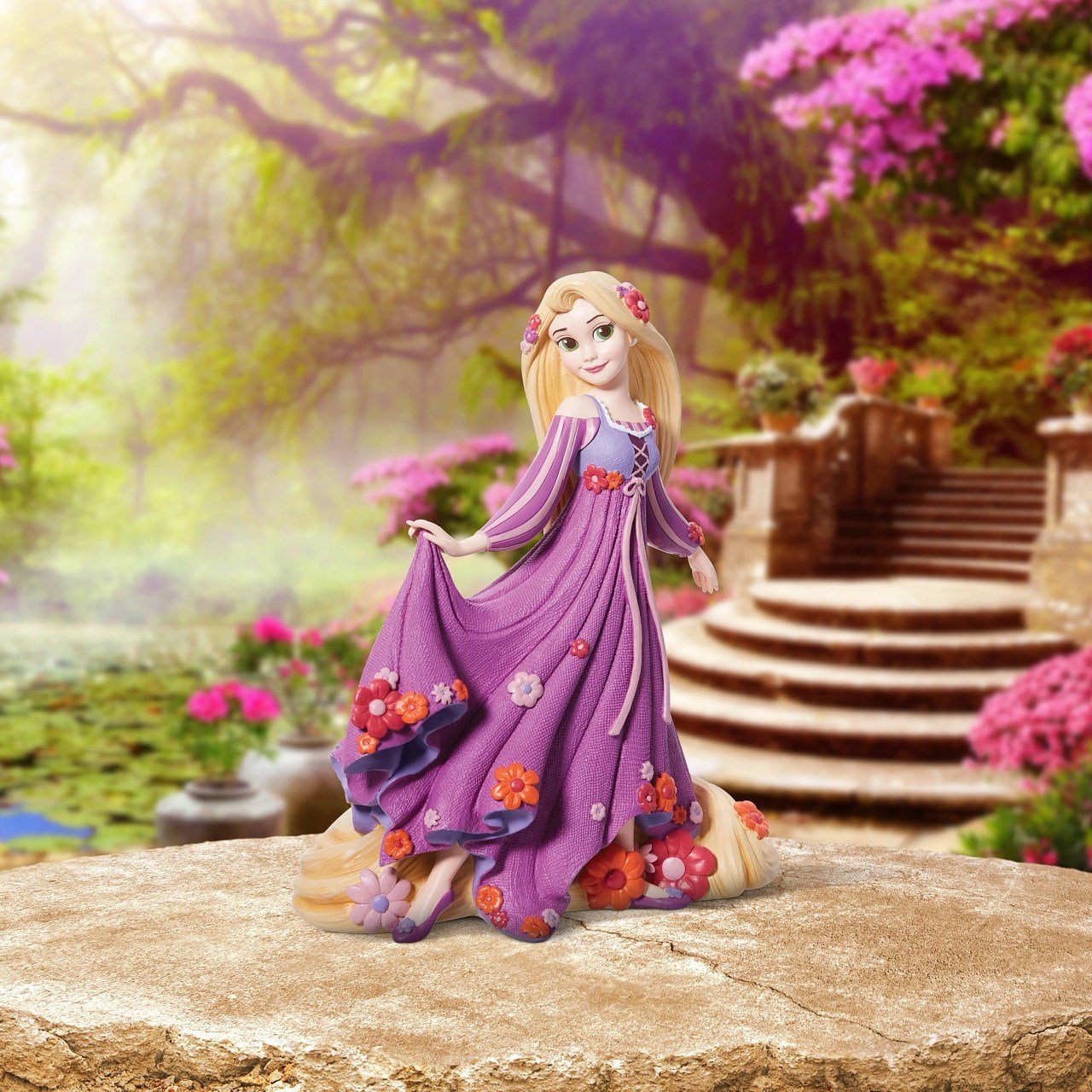 Disney Botanical Rapunzel Lisanslı Figür Biblo