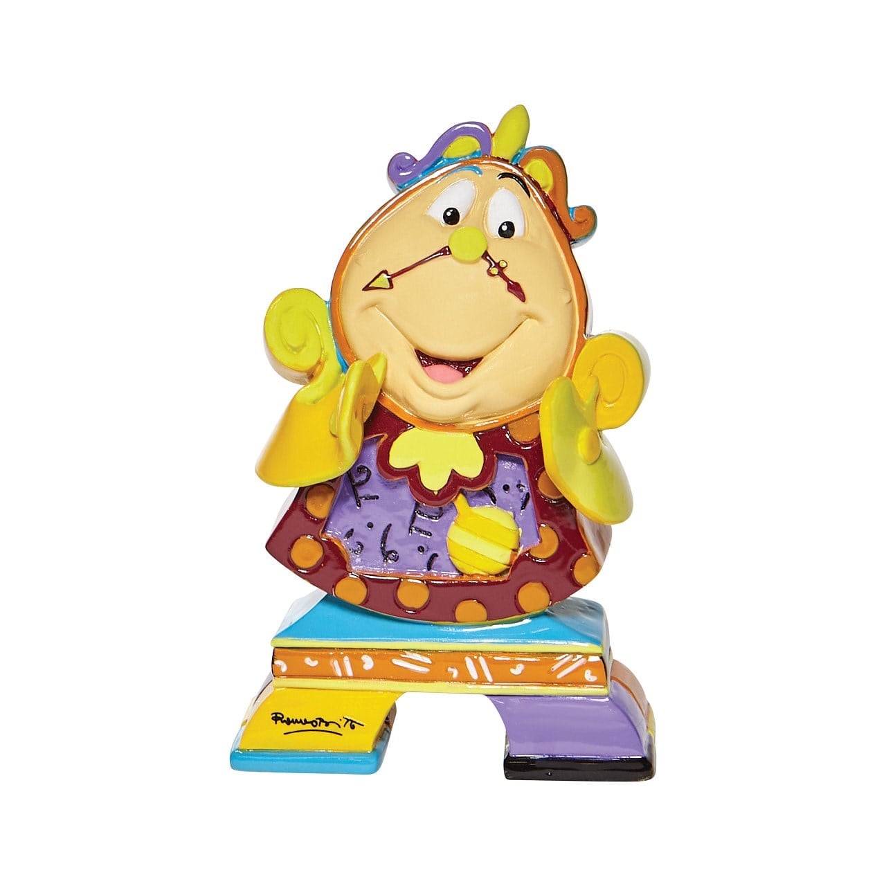 Disney Britto Cogsworth Mini Figür Biblo