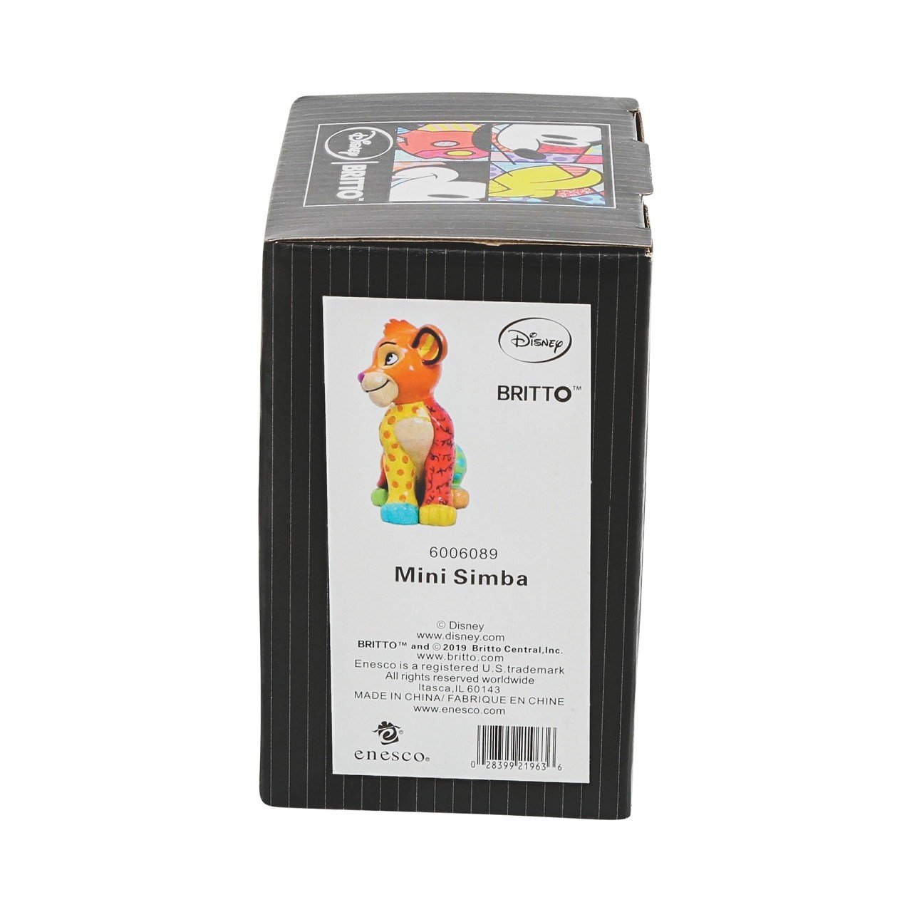 Disney Britto Simba Oturan Mini Figür Biblo