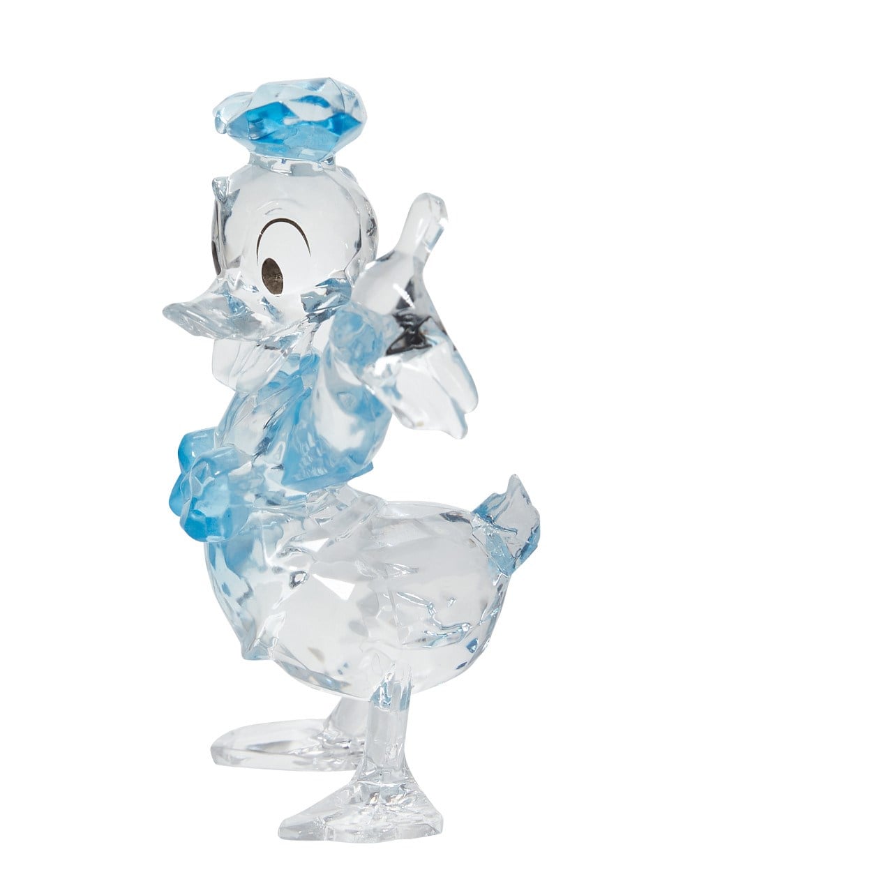 Disney Donald Duck Facets Şeffaf Reçine Figür Biblo