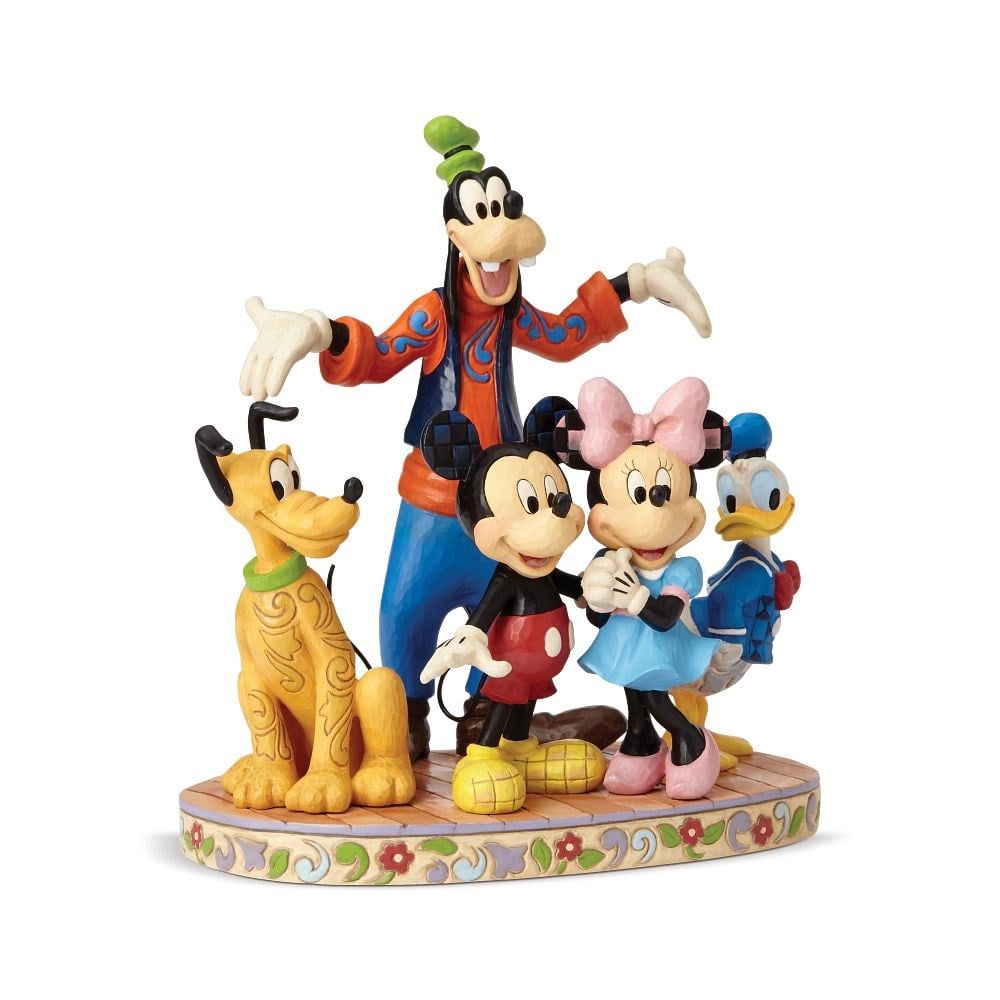 Disney Fab Five Mickey Arkadaş Dekoratif Figür Biblo