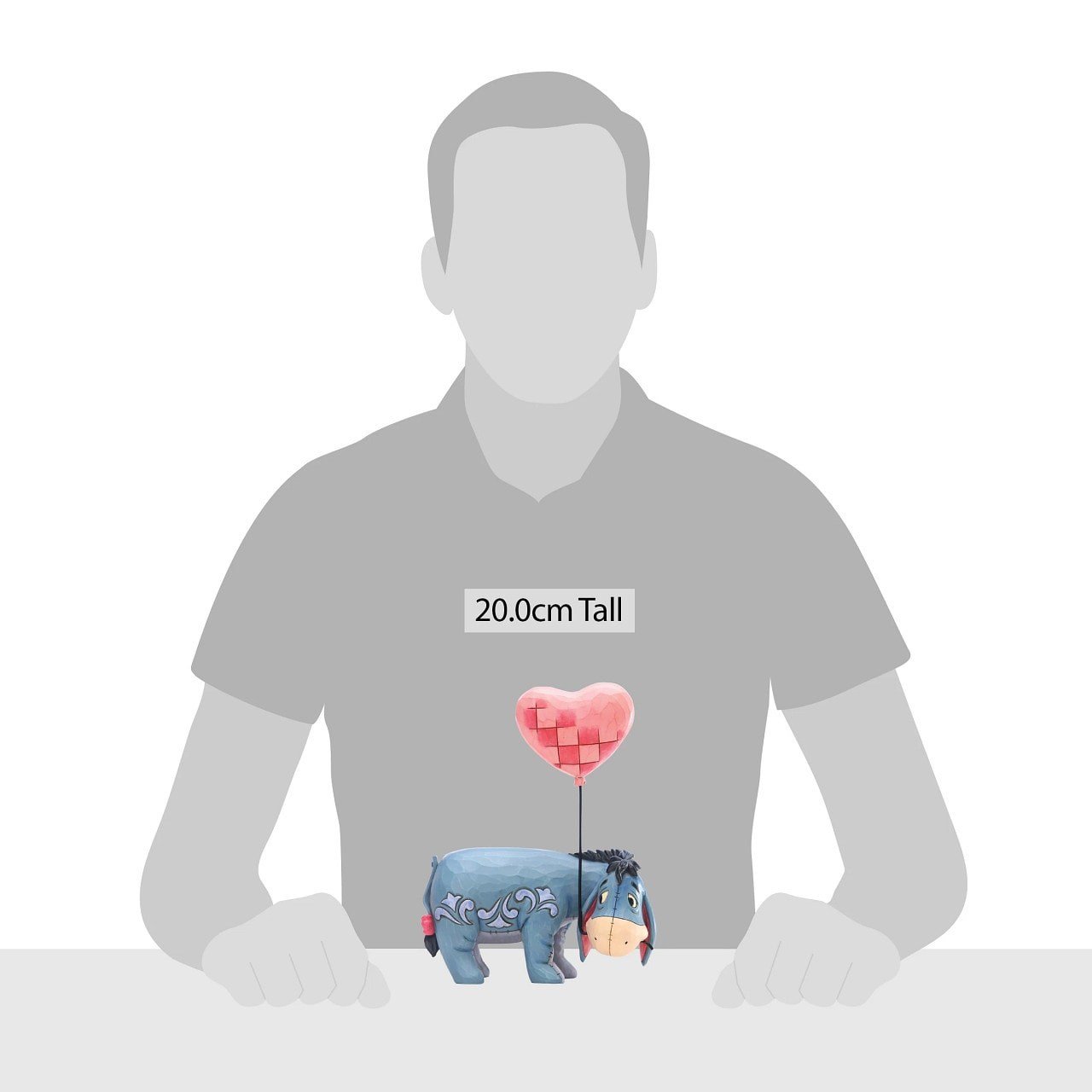 Disney Love Floats Kalpli Balon Eeyore Figür Biblo