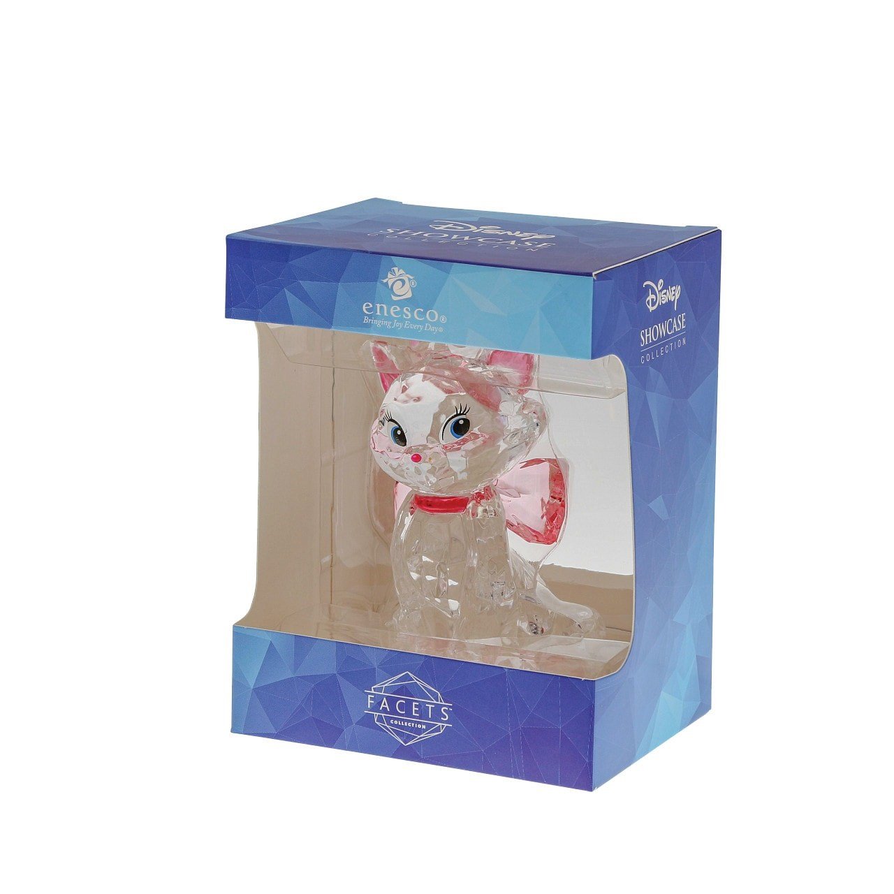 Disney Marie Facets Şeffaf Reçine Figür Biblo