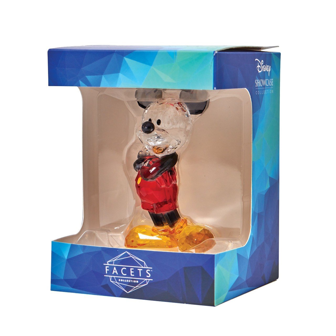 Disney Mickey Mouse Şeffaf Facets Figür Biblo
