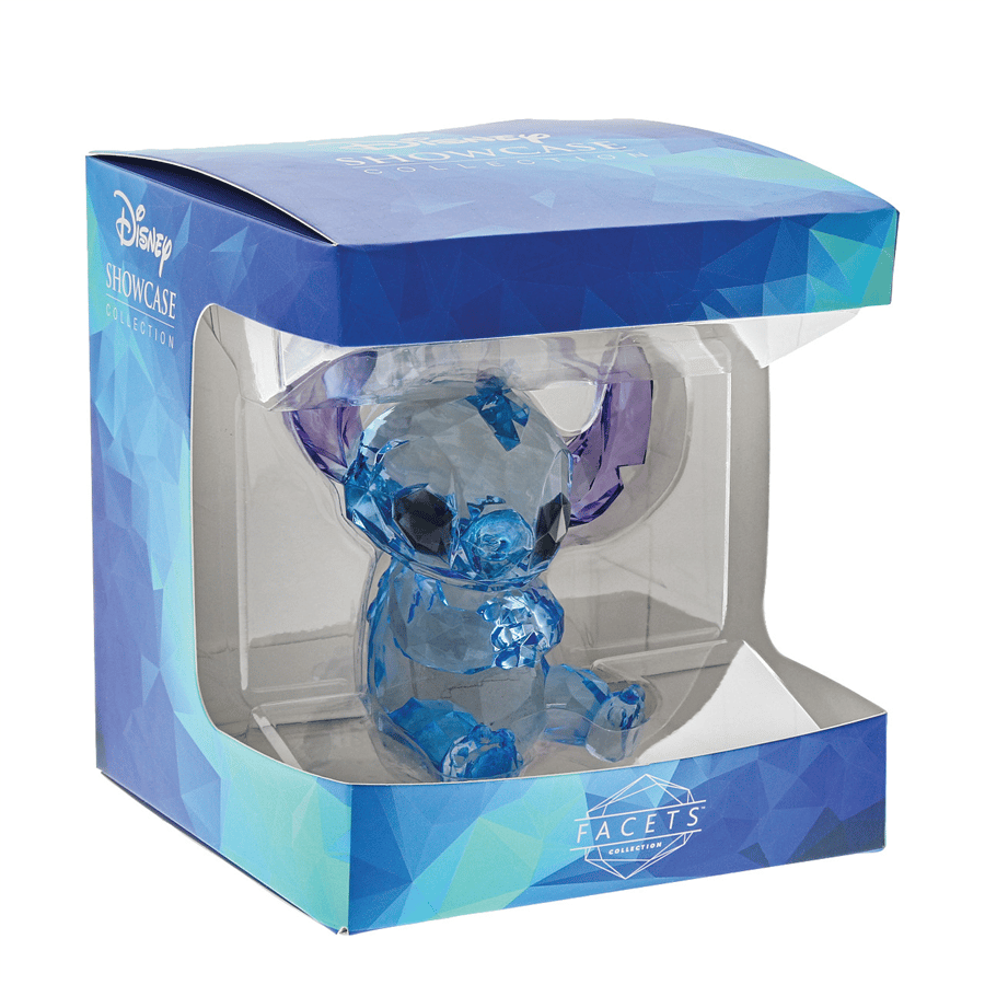 Disney Stitch Facets Şeffaf Reçine Figürü