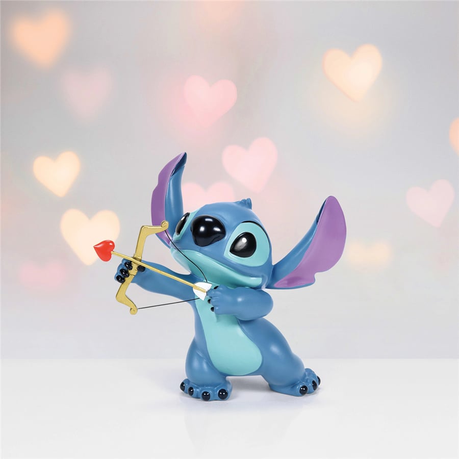 Disney Stitch Valentine'S Moment Lisanslı Figür Biblo