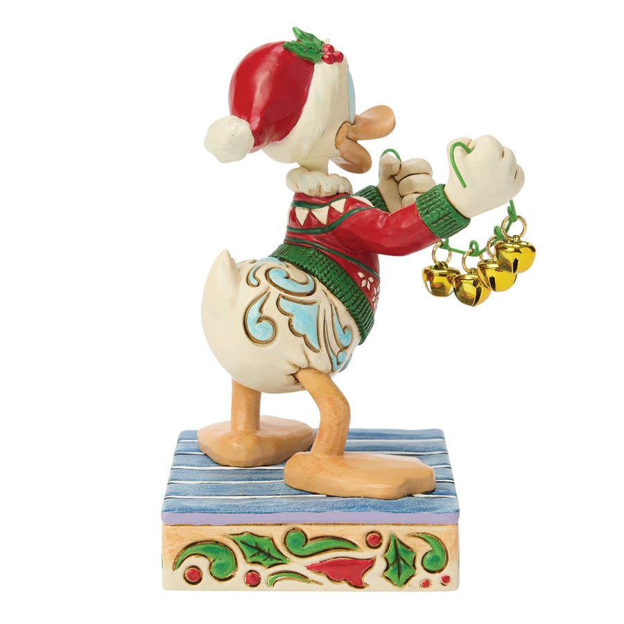 Donald Duck With Bells Lisanslı Figür Biblo Enesco Orijinal Lisanslı Koleksiyon Ürünü