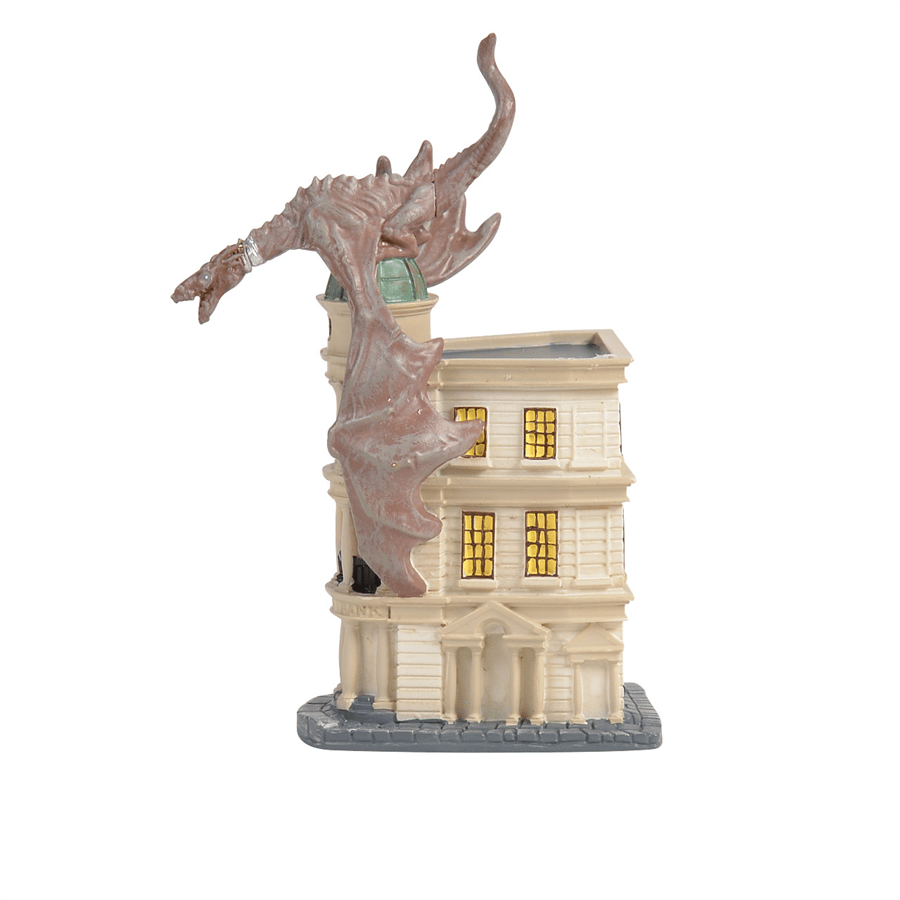 Gringotts W/Dragon - Mini Bldn Lisanslı Figür Biblo Enesco Orijinal Lisanslı Koleksiyon Ürünü