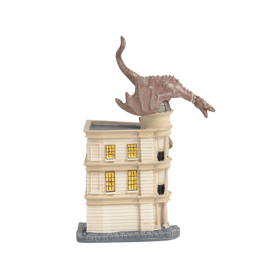 Gringotts W/Dragon - Mini Bldn Lisanslı Figür Biblo Enesco Orijinal Lisanslı Koleksiyon Ürünü