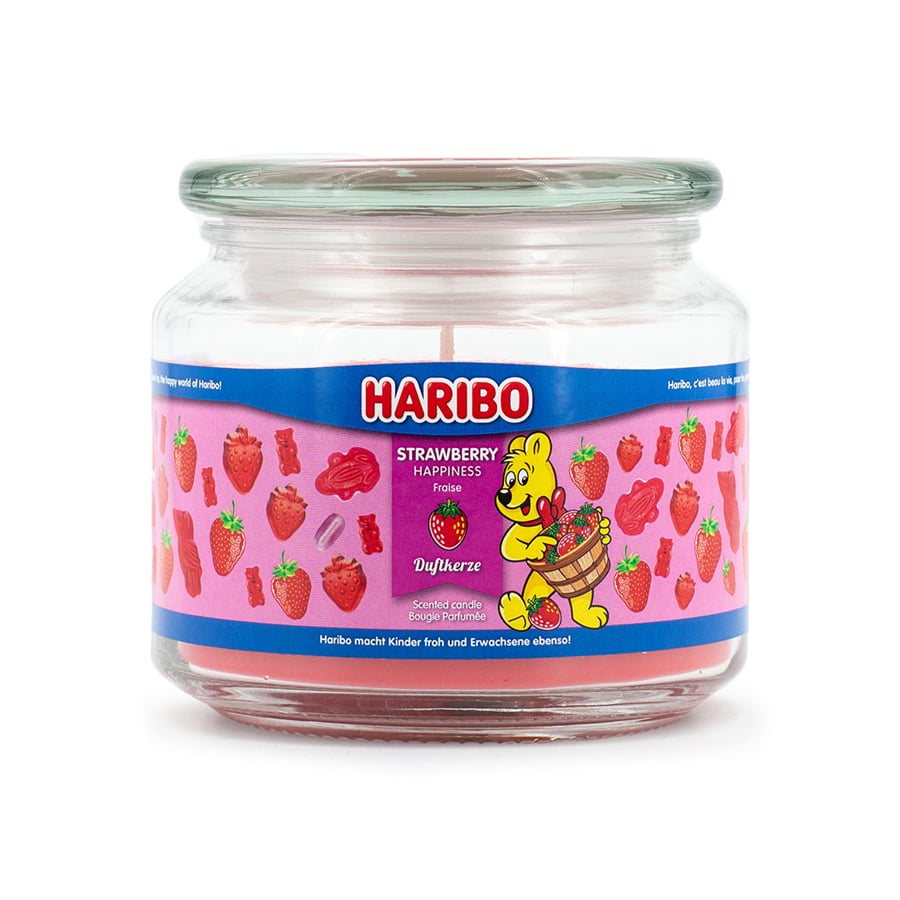 Haribo Çilek Mutluluk Kokulu Mum
