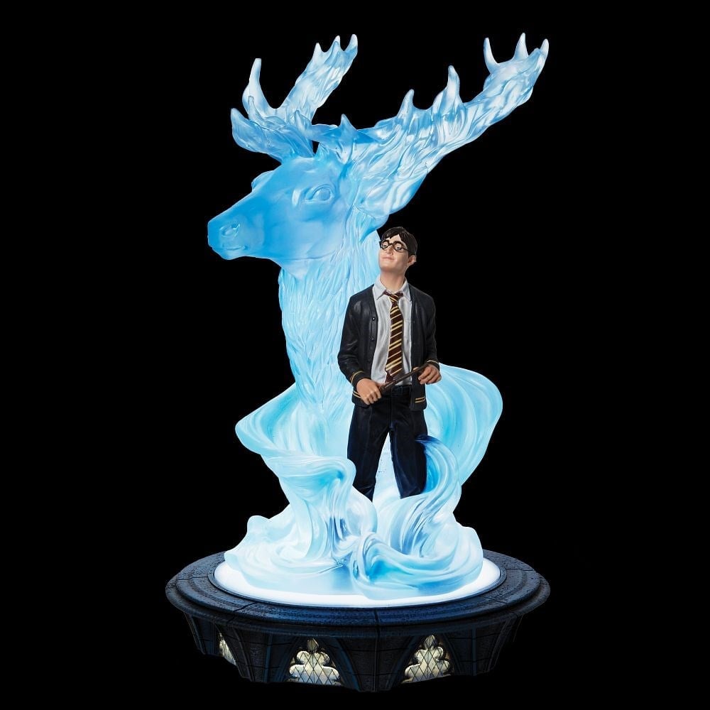Harry ve Patronus Işıklı Figür Biblo