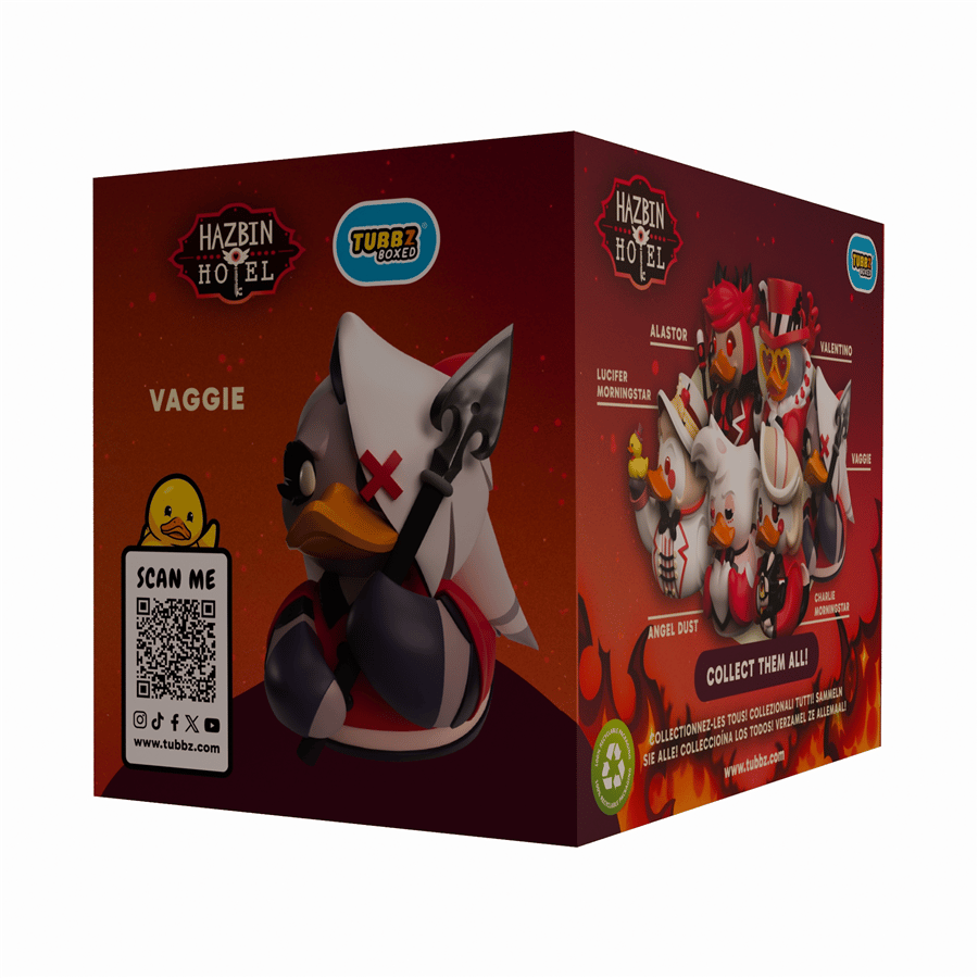 Hazbin Hotel Tubbz BOXED Vaggie Tubbz Orijinal Lisanslı Koleksiyon Ürünü