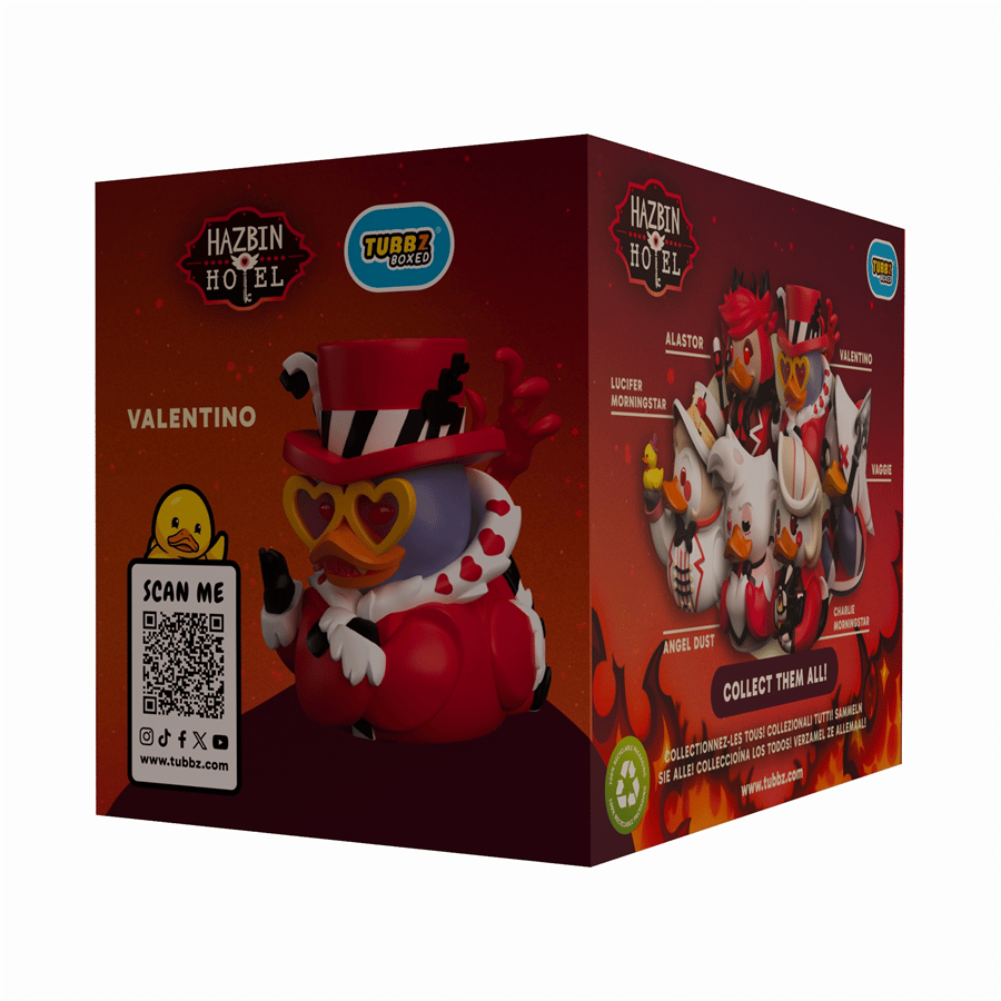 Hazbin Hotel Tubbz BOXED Valentino Tubbz Orijinal Lisanslı Koleksiyon Ürünü