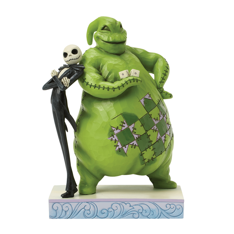 Jack And Oogie Back-To-Back Lisanslı Figür Biblo Enesco Orijinal Lisanslı Koleksiyon Ürünü