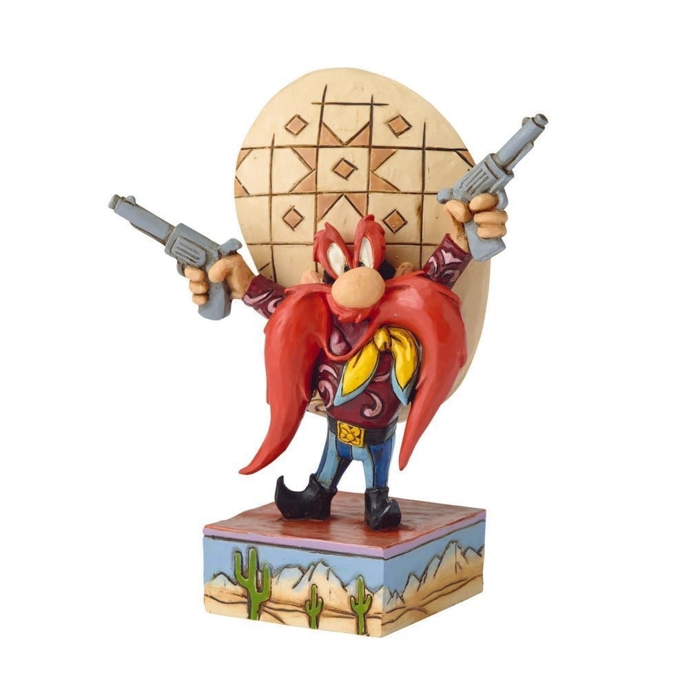Looney Tunes Cantankerous Cowboy Yosemite Sam Dekoratif Figür Biblo