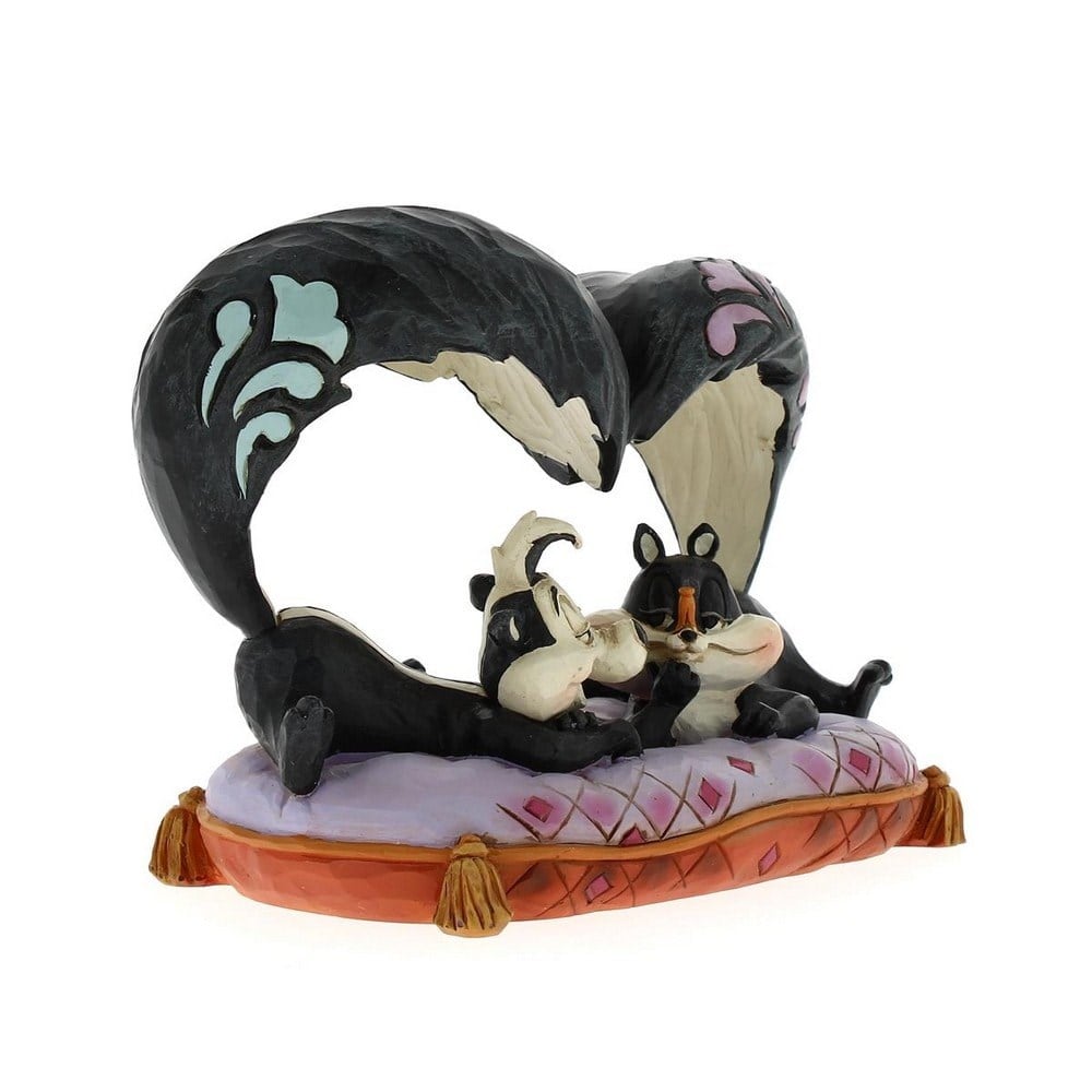 Looney Tunes Hello, Cherie Pepe Le Pew  Penelope Dekoratif Figür Biblo