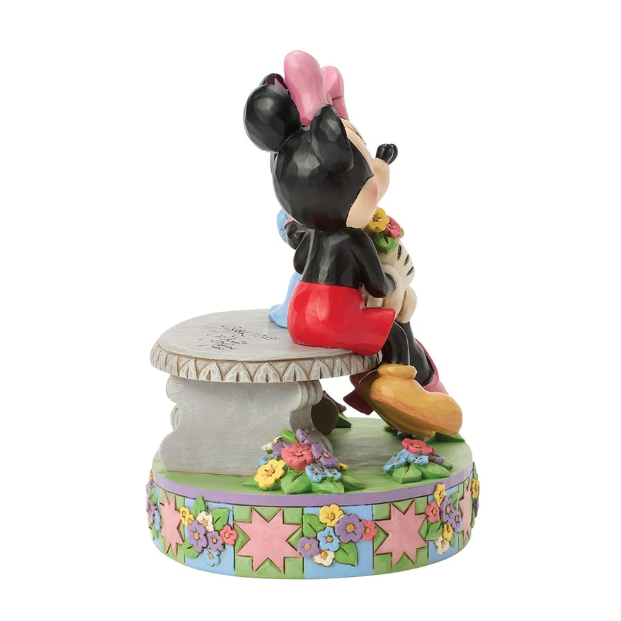 Mickey Minnie Spring Bench Lisanslı Figür Biblo Enesco Orijinal Lisanslı Koleksiyon Ürünü