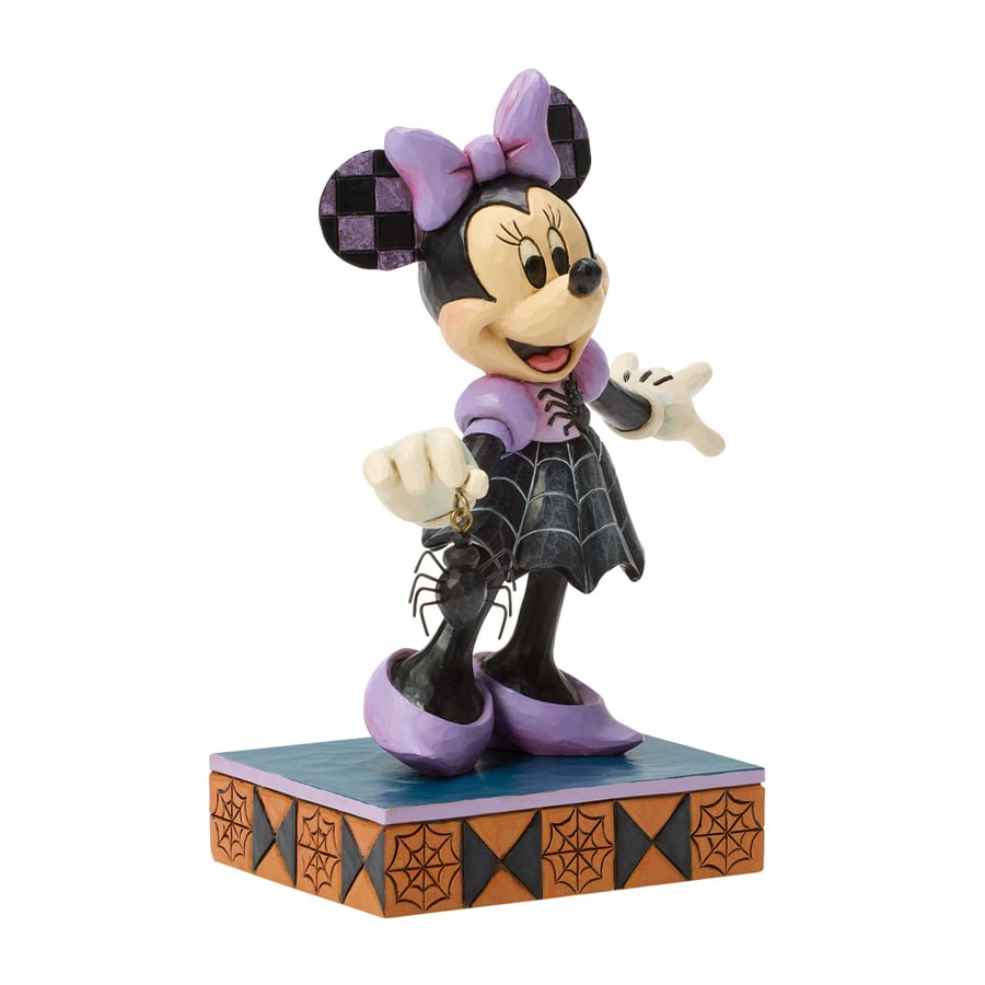 Minnie Mouse Örümcek Elbiseli Koleksiyonluk Lisanslı Figür
