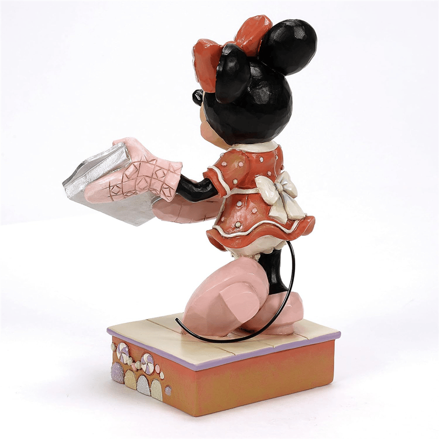Minnie W/Gingerbread Cookies Lisanslı Figür Biblo Enesco Orijinal Lisanslı Koleksiyon Ürünü