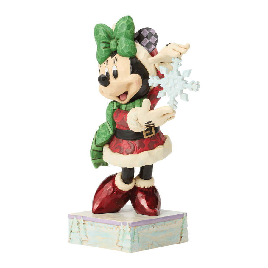 Minnie With Snowflake Lisanslı Figür Biblo Enesco Orijinal Lisanslı Koleksiyon Ürünü