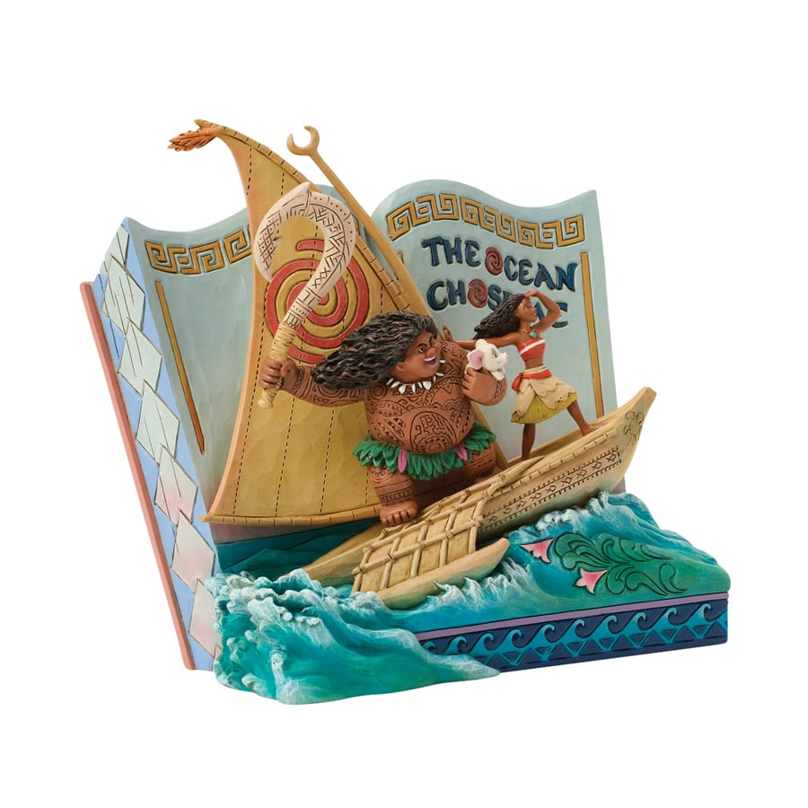 Moana Storybook Lisanslı Figür Biblo Enesco Orijinal Lisanslı Koleksiyon Ürünü