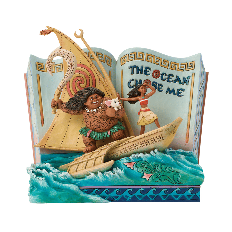 Moana Storybook Lisanslı Figür Biblo Enesco Orijinal Lisanslı Koleksiyon Ürünü