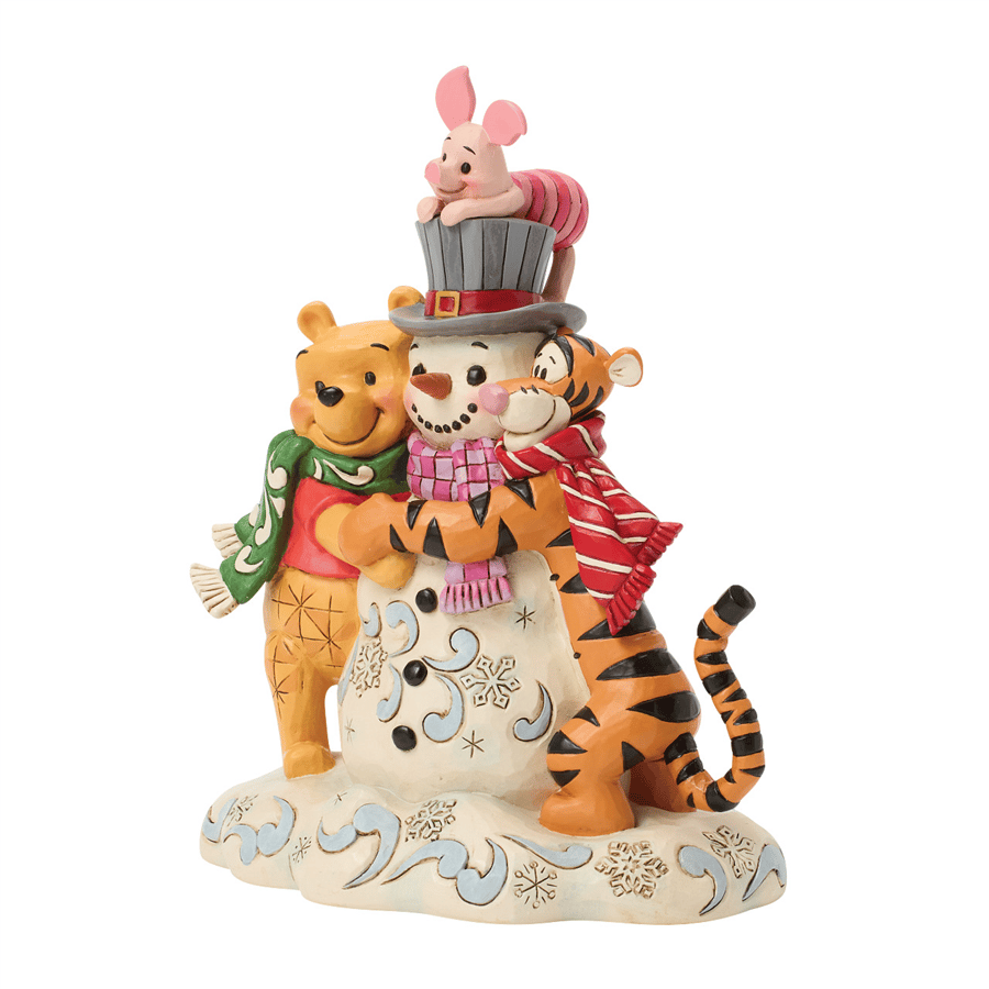 Pooh & Friend Snowman Lisanslı Figür Biblo Enesco Orijinal Lisanslı Koleksiyon Ürünü