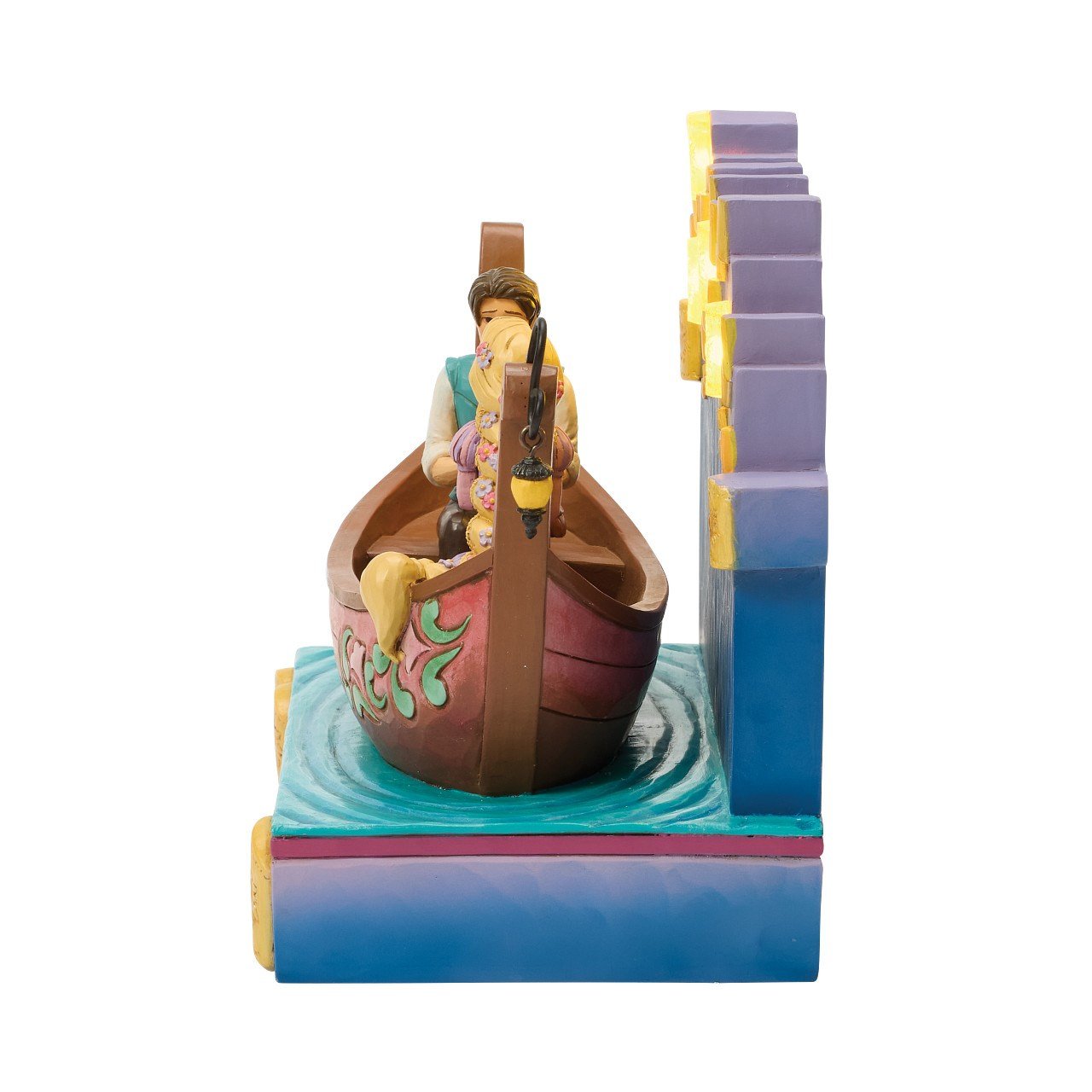 Rapunzel Tangled Karmaşık: Fenerli Sandal Sahneli Koleksiyon Figürü - A Dream Come True    Enesco Orijinal Lisanslı Koleksiyon Ürünü