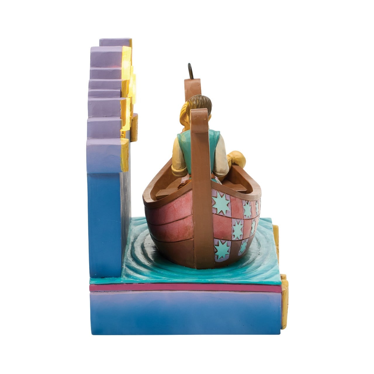 Rapunzel Tangled Karmaşık: Fenerli Sandal Sahneli Koleksiyon Figürü - A Dream Come True    Enesco Orijinal Lisanslı Koleksiyon Ürünü