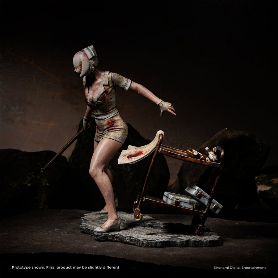 Silent Hill Statue Bubble Head Nurse Numskull Orijinal Lisanslı Koleksiyon Ürünü