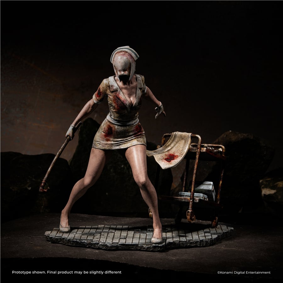 Silent Hill Statue Bubble Head Nurse Numskull Orijinal Lisanslı Koleksiyon Ürünü