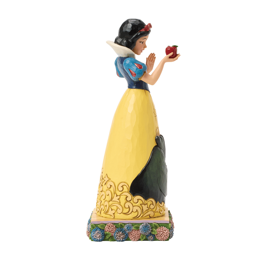 Snow White Apple W/Dress Scene Lisanslı Figür Biblo Enesco Orijinal Lisanslı Koleksiyon Ürünü