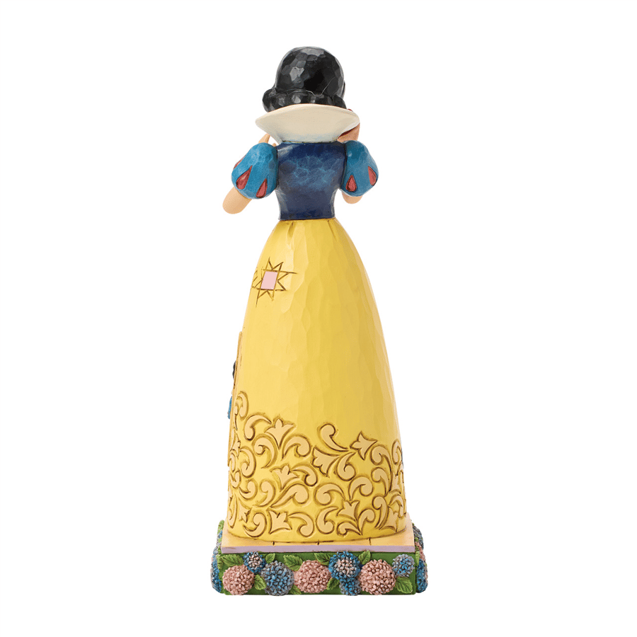 Snow White Apple W/Dress Scene Lisanslı Figür Biblo Enesco Orijinal Lisanslı Koleksiyon Ürünü