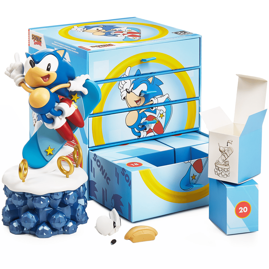 Sonic Countdown Character (New Cube Box) Numskull Orijinal Lisanslı Koleksiyon Ürünü