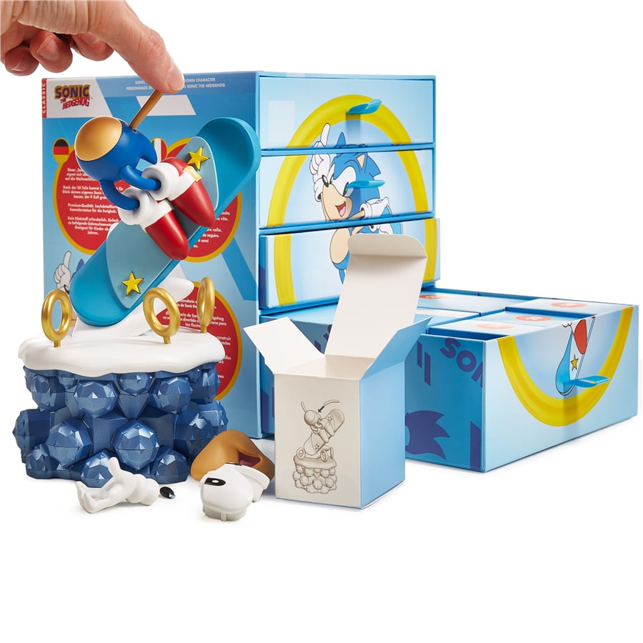 Sonic Countdown Character (New Cube Box) Numskull Orijinal Lisanslı Koleksiyon Ürünü