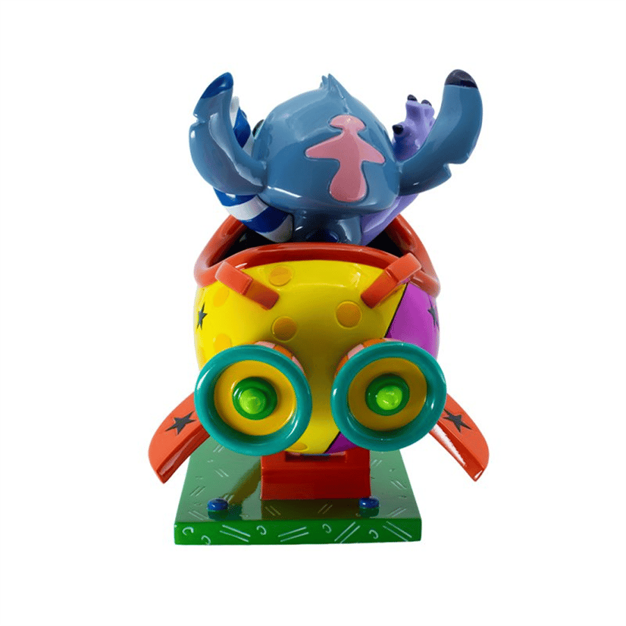 Stitch Rocket Ship Figurine Lisanslı Figür Biblo Enesco Orijinal Lisanslı Koleksiyon Ürünü