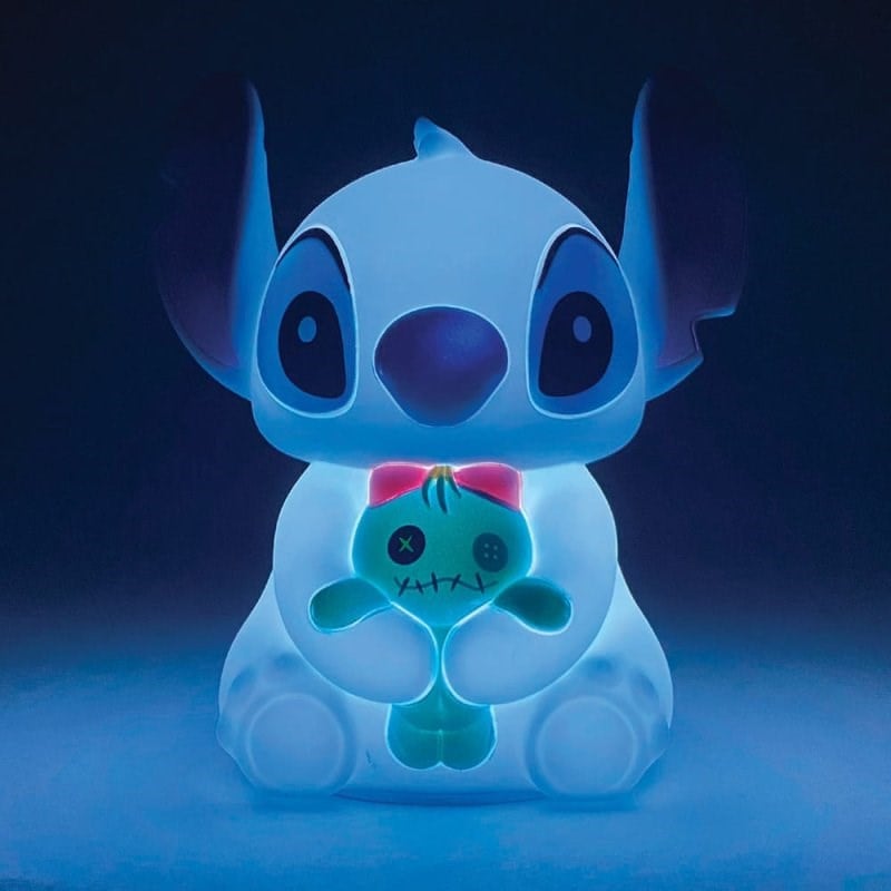 Stitch With Scrump Light-Up Lisanslı Figür Biblo Enesco Orijinal Lisanslı Koleksiyon Ürünü
