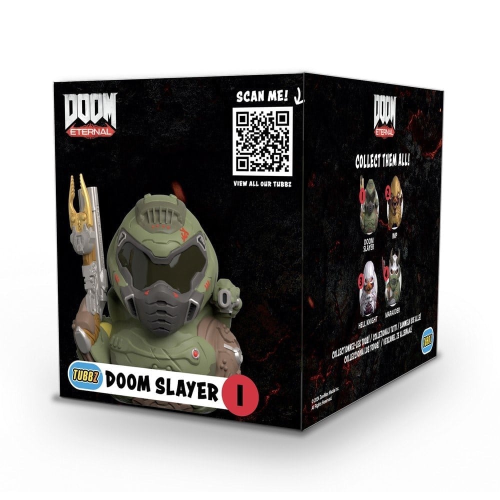 Tubbz Doom BOXED Slayer Lisanslı Cosplay Ördek Collectible Figür