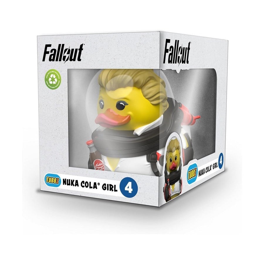 Tubbz Fallout Boxed Nuka Cola Pin Up Girl Lisanslı Cosplay Ördek Collectible Figür